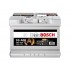 BOSCH startera akumulatoru baterija, bosch, agm, 70ah 760a, 278x175x190