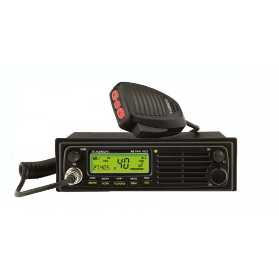 ALBRECHT CB radio AE-6491 VOX DIN GW AM/FM