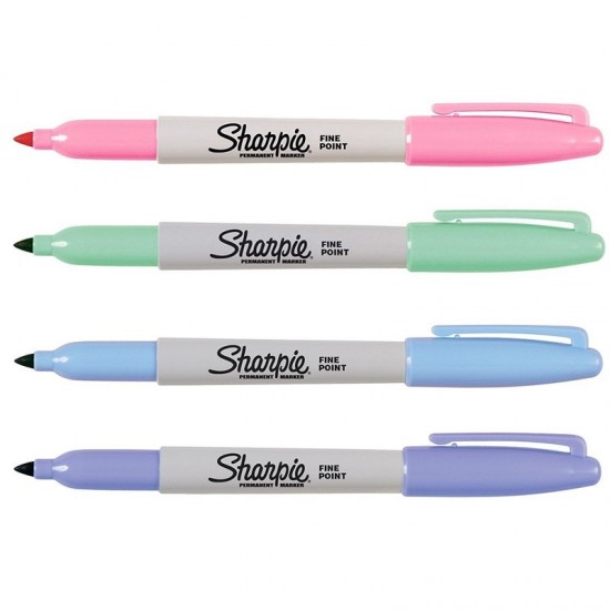 Sharpie marķieru komplekts 4 gab., pasteļkrāsu