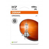 H7 55W 12V BLISTER HALOGĒNLAMPA OSRAM