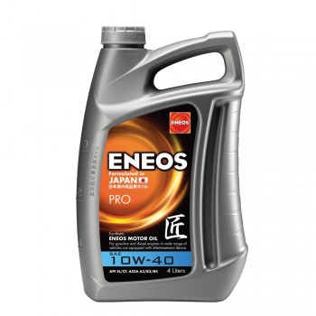 Motoreļļa ENEOS PRO 10W-40, API SL/CF, ACEA A3/B4 4L