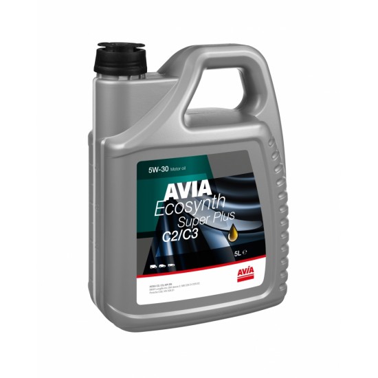 Motoreļļa AVIA ECOSYNTH SUPER PLUS SAE 5W-30 C2/C3 5L