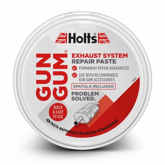 HOLTS GUN GUM izpūtēju remonta špaktele 200gr