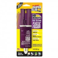 SUPER GLUE PLASTIC FUSION plastmasas epoksīda sveķi 5 min.28,4gr