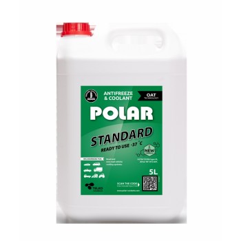 POLAR Antifrīzs Standart -37*C, ASTM D3306, zaļš 5L