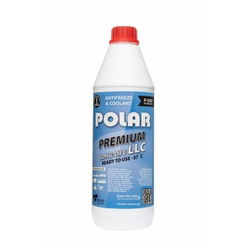 POLAR Antifrīzs Premium Long Life LLC-37*C, JIS K2234, zils 1L