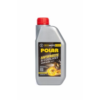 POLAR MOTO EU, USA Antifrīzs Premium Long Life -37*C, dzeltens 1L