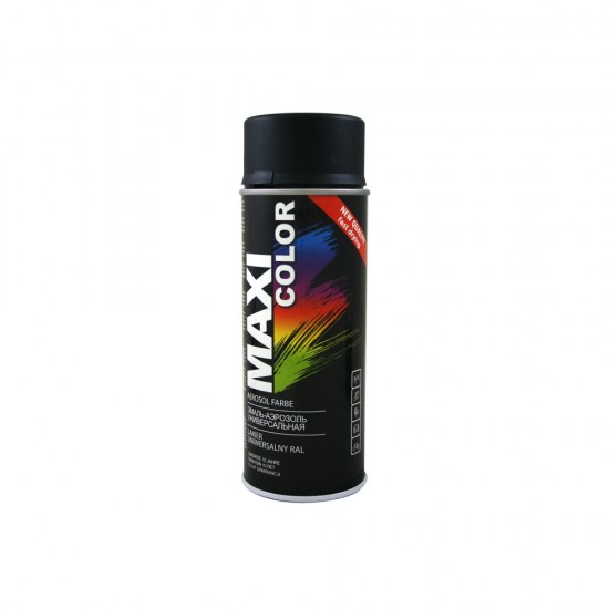 MOTIP MAXI color RAL melna matēta krāsa 400ml
