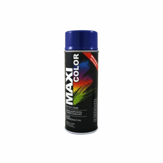 MOTIP MAXI color RAL jūras zila spīdīga krāsa 400ml