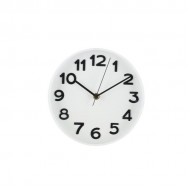 Pulkstenis sienas 4Living Ora balts 20cm, slīdošais