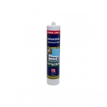 Bezkrāsains silikona hermētiķis (300 ml) Danaseal Construction