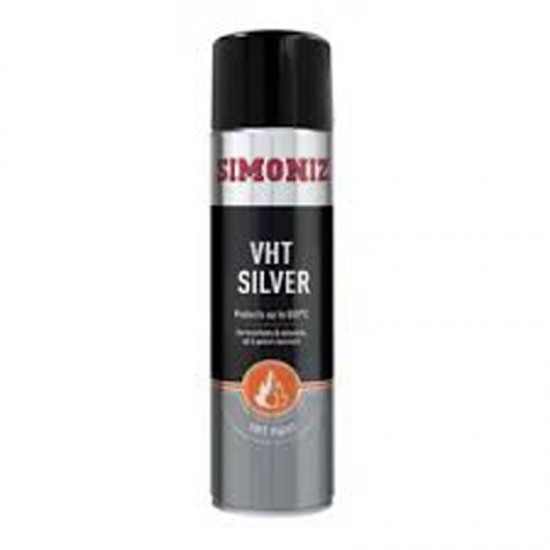 SIMONIZ sudraba karstumizturīga krāsa, 500ml