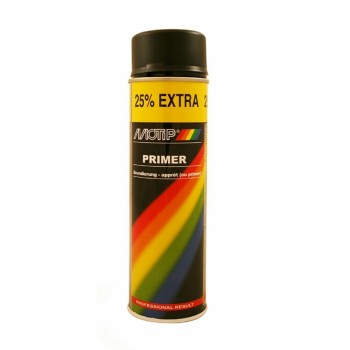 MOTIP melna akrila gruntskrāsa 500ml