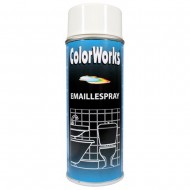 Balta emaljas krāsa, 400ml.