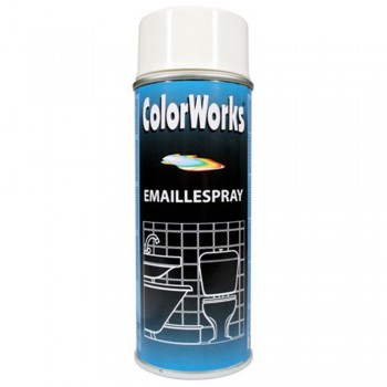 Balta emaljas krāsa, 400ml.