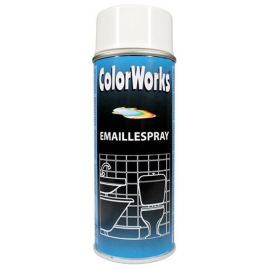 Balta emaljas krāsa, 400ml.