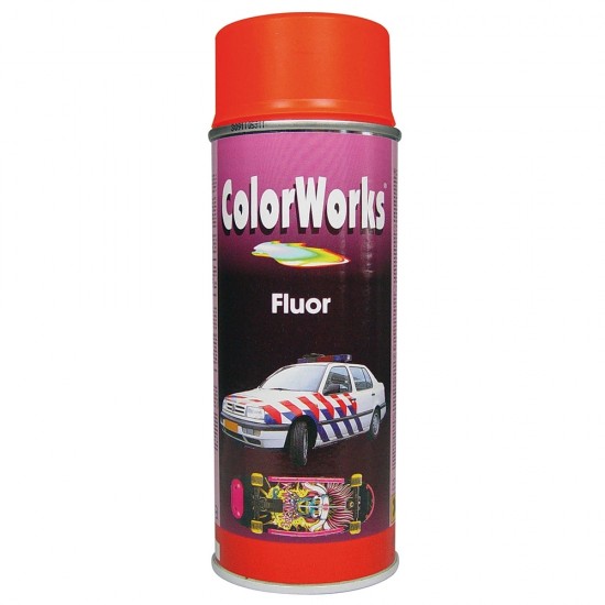 Fluor oranža krāsa, 400ml