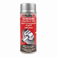 HOLTS GUN GUM karstumizturīga sudraba akrila krāsa 400ml