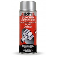 HOLTS GUN GUM karstumizturīga melna akrila krāsa 400ml