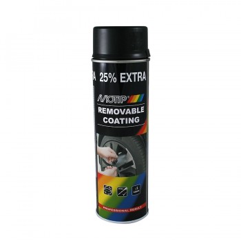 MOTIP Plēvi veidojoša krāsa, matēta melna, 500ml
