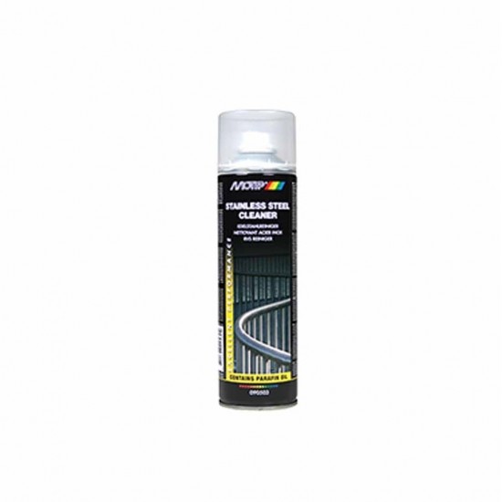 MOTIP Nerūsējošā tērauda tīrītājs aerosols 500ml