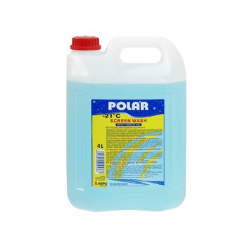 POLAR vējstiklu mazg., šķidrums, LEMON -21*C 4L