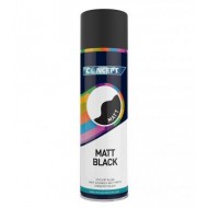 SATIN MATT BLACK´pusmatēta,melna krāsa (Ae 450ml)