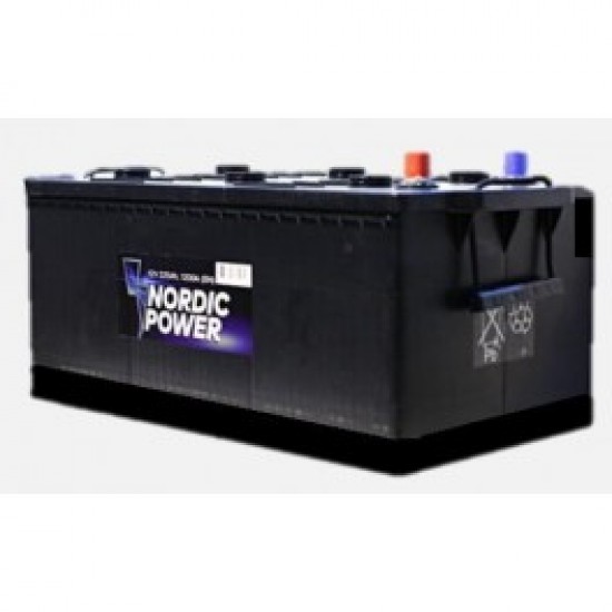 AKU.NORDIC POWER 12V 225AH 1200A,513x276x242