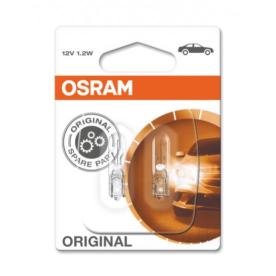 1.2W 12V BLISTER STANDARTLAMPA 2gb. OSRAM