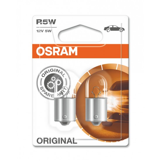 5W 12V BLISTER STANDARTLAMPA 2gb. OSRAM