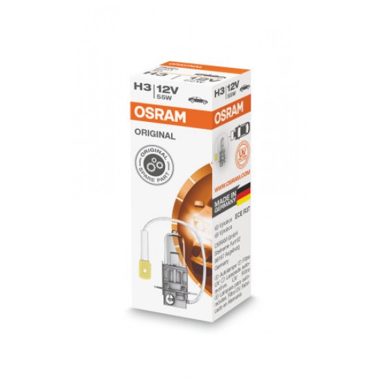 H3 55W 12V HALOGĒNLAMPA OSRAM