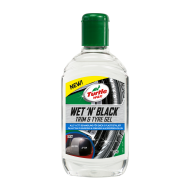 TURTLE WAX Wet´n´Black Trim&Tyre Gel plastmasas un riepu gēls, 300ml