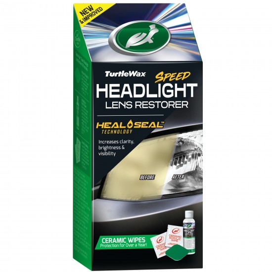 TURTLE WAX Speed Headlight Lens Restorer lukturu atjaunojāts