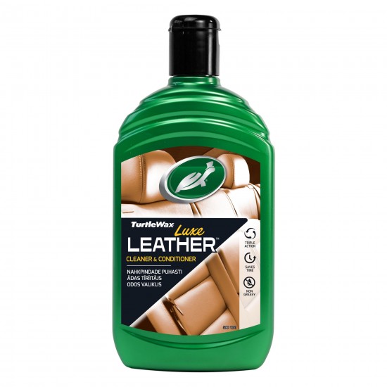 TURTLE WAX Luxe Leather ādas tīrītājs, 500ml