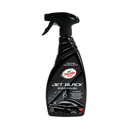 TURTLE WAX Hybrid Jet Black Spray melns puliervasks, 500ml