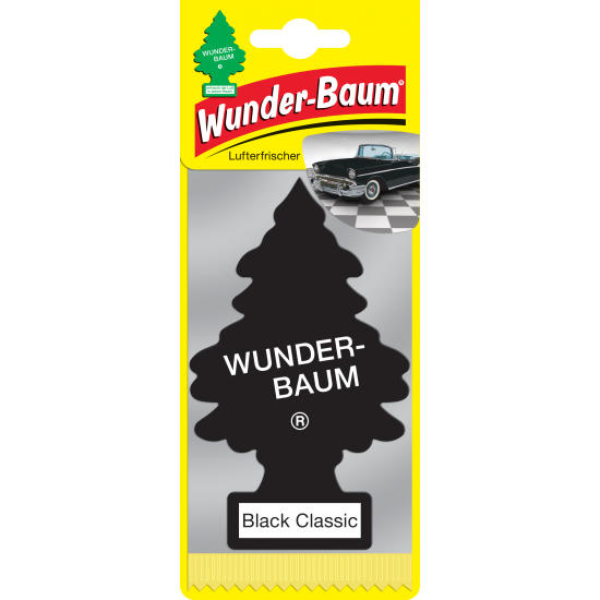 WUNDER-BAUM Tree Black Ice gaisa atsvaidzinātājs, 5g