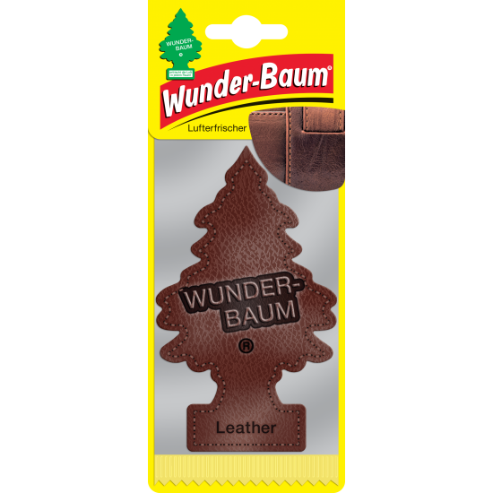 WUNDER-BAUM Tree Leather gaisa atsvaidzinātājs, 5g