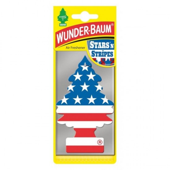 WUNDER-BAUM Tree Stars And Stripes gaisa atsvaidzinātājs, 5g