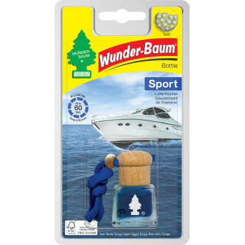 WUNDER-BAUM Bottle Sport gaisa atsvaidzinātājs, 4.5ml