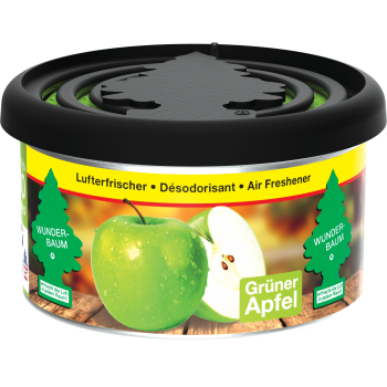 WUNDER-BAUM  Fiber Can Green Apple gaisa atsvaidzinātājs, 30g