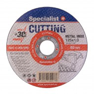 SPECIALIST+ metāla griešanas disks CUTTING, 125 x 1 x 22 mm