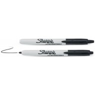 Marķieris Sharpie Retractable melns