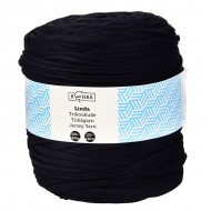 Dzija Kehra trikotāža 120m, 600g melna