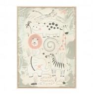 Glezna 4Living wild animals 50x70cm