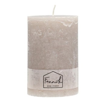 Svece stabs Fanni K Rustic 10x15cm sand 125h