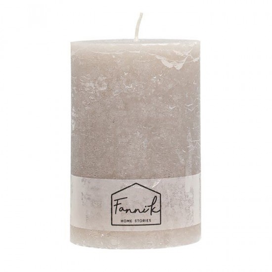 Svece stabs Fanni K Rustic 10x15cm sand 125h
