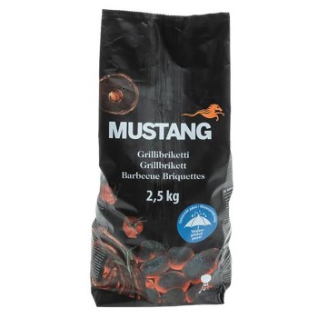 Kokogļu briketes Mustang 2.5kg