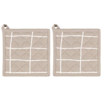 Karstumizturīgs paliktnis 4Living Elsie 20x20cm bēšs 2gab.