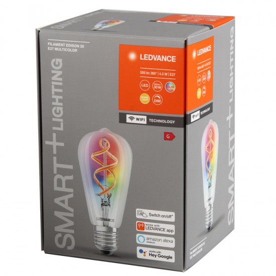 Spuldze Ledvance Smart WiFi Retrofit ST 4.5W(30)/RGBW E27