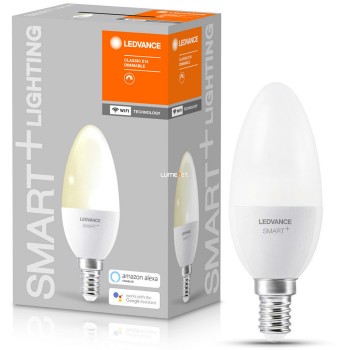 Spuldze Ledvance Smart WiFi CLB 5W(40)/827 E14 DIM